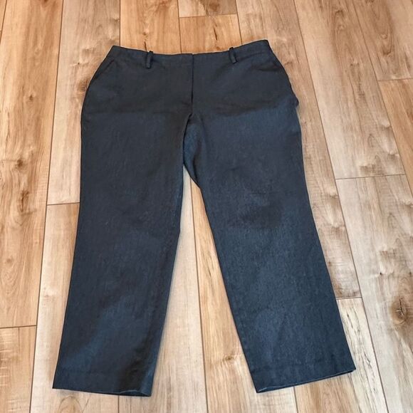 Talbots Woman Gray Dress Pants / Trousers Size 18P - Picture 3 of 11